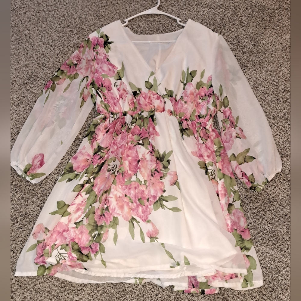 Floral Mini Dress
